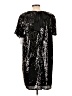 Nine West 100% Polyester Black Cocktail Dress Size L - photo 2