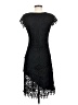 Basix Black Label 100% Rayon Black Cocktail Dress Size S - photo 2