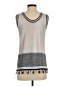 Nic + Zoe 100% Polyester Gray Sweater Vest Size XS - photo 2