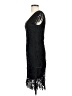 Basix Black Label 100% Rayon Black Cocktail Dress Size S - photo 5