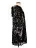 Nine West 100% Polyester Black Cocktail Dress Size L - photo 4