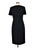 Escada 100% Virgin Wool Solid Black Casual Dress Size EU 38 / US 8 - photo 2