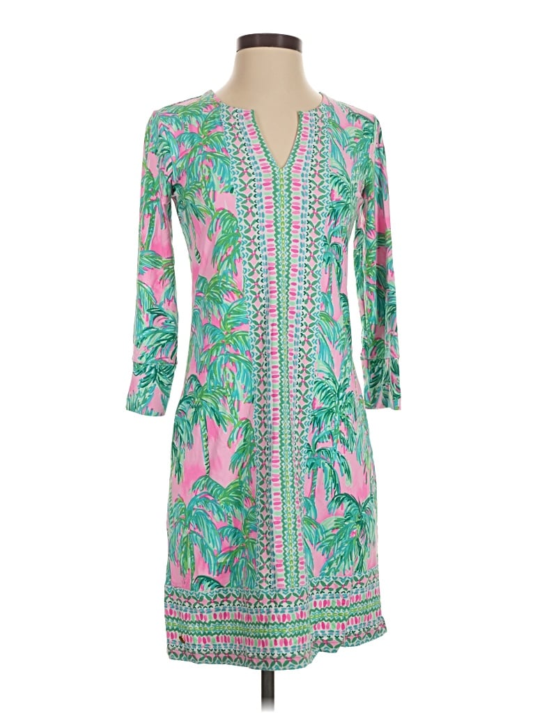 Pre-owned Lilly Pulitzer Casual Dress In Green