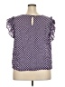 On 34th Purple Sleeveless Blouse Size 3X - photo 2