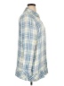 J.Jill 100% Viscose Plaid Blue Long Sleeve Button-Down Shirt Size XL - photo 4