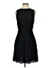 Theory 100% Silk Solid Black Casual Dress Size 2 - photo 1