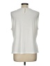 Ivanka Trump Ivory Sleeveless Blouse Size L (estimated) - photo 2