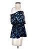 Boston Proper 100% Polyester Blue Sleeveless Top Size XS - photo 4