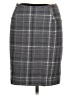 Lyssé Plaid Gray Formal Skirt Size L - photo 1