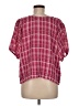 Madewell Pink Short Sleeve Blouse Size M - photo 2