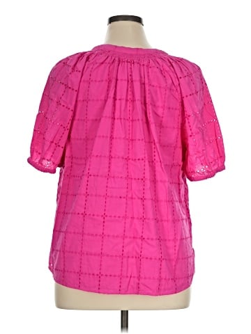 Crown & Ivy Short Sleeve Blouse (view 2)