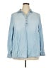 Style&Co 100% Lyocell Blue Long Sleeve Blouse Size XXL - photo 1