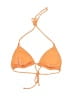 Unbranded Solid Orange Swimsuit Top Size S - photo 2