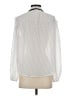 Adrianna Papell 100% Polyester Polka Dots Ivory Long Sleeve Blouse Size S - photo 2