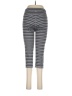Athleta 100% Polyester Stripes Gray Leggings Size M - photo 2