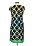 North Style Graphic Green Casual Dress Size 10 - photo 2