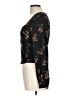 Lush Black Long Sleeve Blouse Size L - photo 5