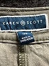 Karen Scott Solid Green Khakis Size 18 - photo 4