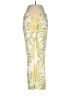 Molly B. 100% Cotton Tropical Yellow Casual Pants Size 6 - photo 1