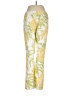 Molly B. 100% Cotton Tropical Yellow Casual Pants Size 6 - photo 2