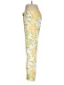 Molly B. 100% Cotton Tropical Yellow Casual Pants Size 6 - photo 5