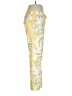 Molly B. 100% Cotton Tropical Yellow Casual Pants Size 6 - photo 4