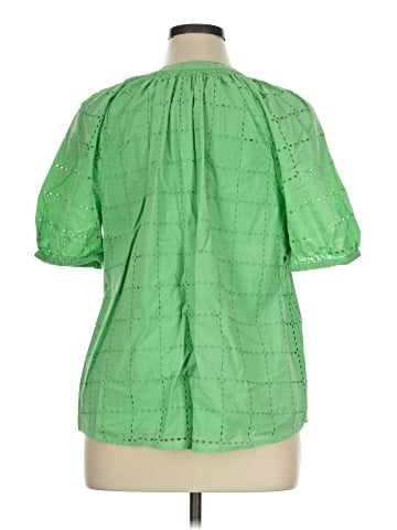 Crown & Ivy Short Sleeve Blouse (view 2)