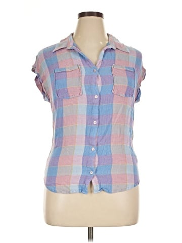 Kut from the Kloth Sleeveless Button-Down Shirt (view 1)