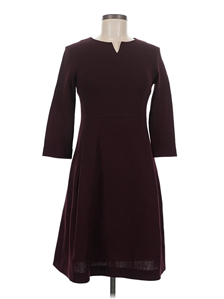 Pre-owned Antonelli Casual Dress In Burgundy