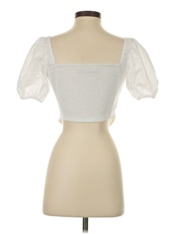 Abercrombie & Fitch Short Sleeve Blouse (view 2)