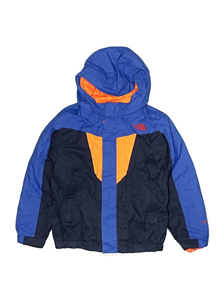 Pre-owned The North Face Kids' Windbreaker Jacket In Blue