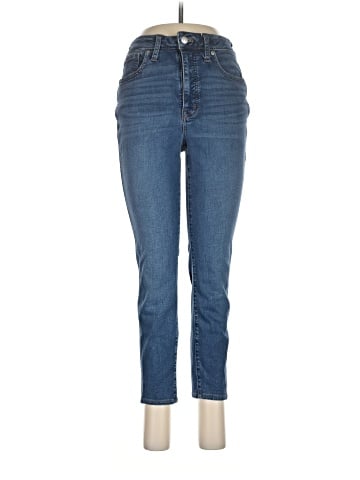 Madewell Curvy High-Rise Skinny Jeans in Coronet Wash (view 1)