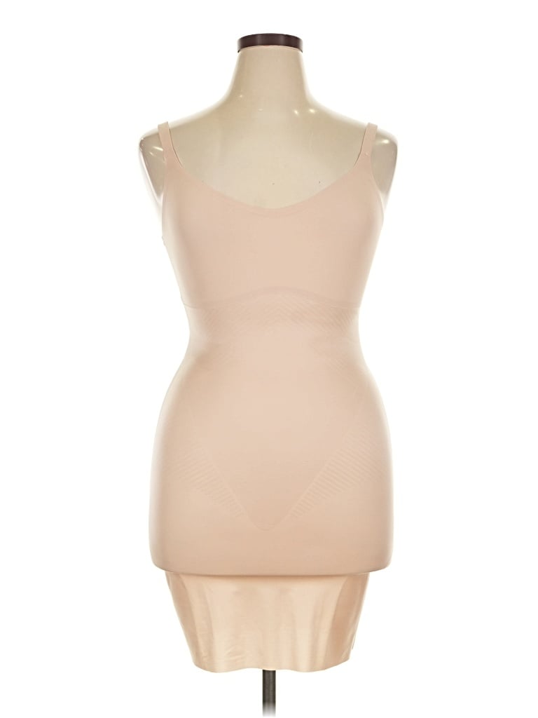 Pre-owned Spanx Cocktail Dress In Tan