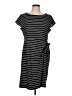 Talbots Stripes Black Casual Dress Size 12 (petite) - photo 1
