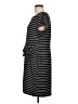 Talbots Stripes Black Casual Dress Size 12 (petite) - photo 5
