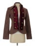 Guess Tweed Burgundy Blazer Size S - photo 1