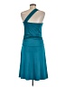 Calvin Klein Solid Teal Cocktail Dress Size M - photo 2