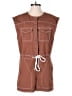 Lilla P 100% Cotton Solid Brown Romper Size XS - photo 1