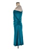 Calvin Klein Solid Teal Cocktail Dress Size M - photo 5