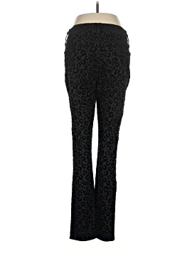 Madewell 9" Mid-Rise Skinny Jeans: Flocked Leopard Edition (view 2)