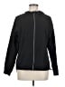 Asics 100% Polyester Solid Black Windbreaker Size M - photo 1