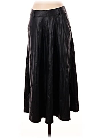 Who What Wear Faux Leather Skirt (view 1)