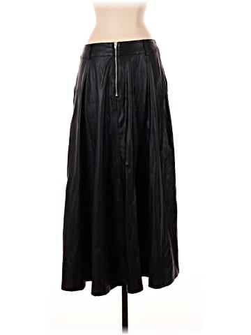 Who What Wear Faux Leather Skirt (view 2)