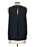 J.Crew 100% Polyester Black Sleeveless Blouse Size 12 - photo 2