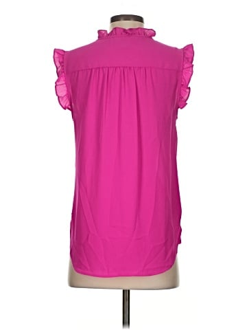 DKNY Short Sleeve Blouse (view 2)