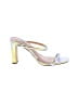 Steven New York White Sandals Size 7 1/2 - photo 1