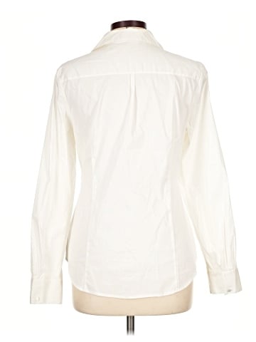 White House Black Market Long Sleeve Blouse (view 2)