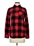 J.Crew 100% Cotton Plaid Red Long Sleeve Button-Down Shirt Size 00 - photo 1