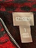 Chico's Paisley Burgundy Pullover Sweater Size Med (1) - photo 7