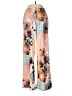Melissa Paige Floral Orange Casual Pants Size M - photo 1